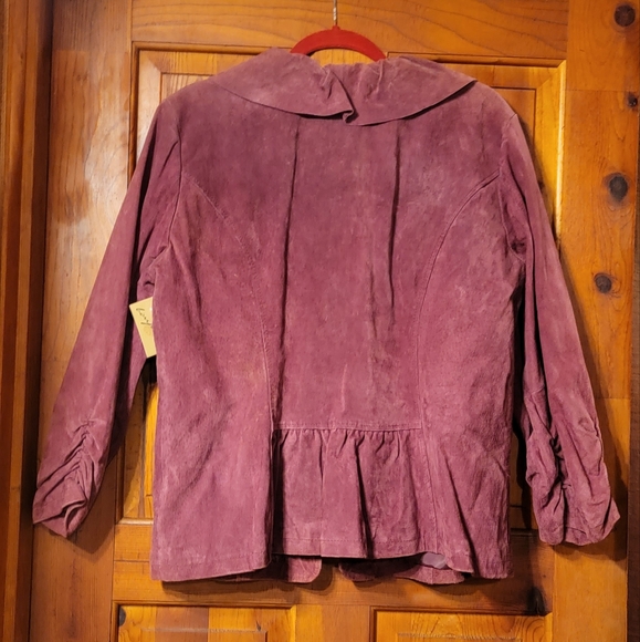 Live a Little XL New Leather jacket, Adorable!! - Picture 4 of 6